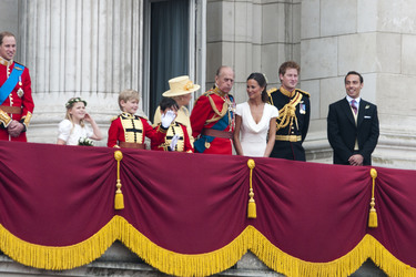 Prinz William, Lady Louise Windsor, Tom Pettifer, William Lowther-Pinkerton, Queen Elizabeth Prinz Philip, Pippa Middleton, Prinz Harry, James Middleton