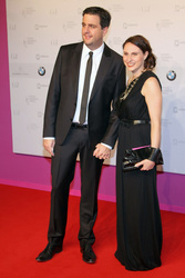 Bastian Pastewka mit Freundin Heidrun Buchmaier