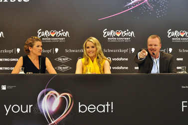 Anke Engelke, Judith Rakers, Stefan Raab