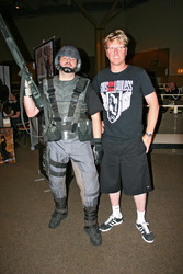 Jake Busey mit Starship Trooper