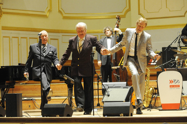 Hugo Strasser, Max Greger, Peter Kraus