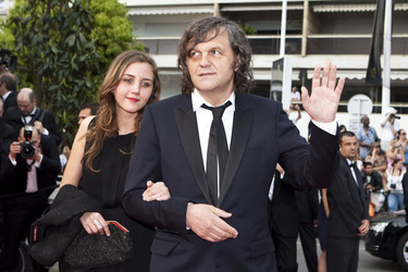 Emir Kusturica mit Tochter