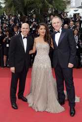 Jeffrey Katzenberg, Salma Hayek mit Ehemann Francois-Henri Pinault