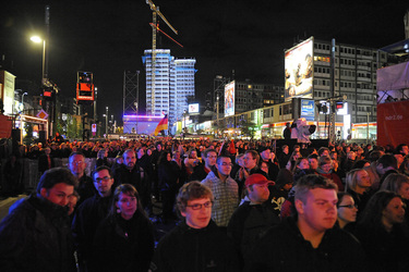 Grand Prix Party Besucher