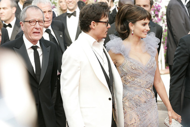 Geoffrey Rush, Johnny Depp, Penélope Cruz