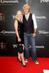 Maxi Arland mit Ehefrau Andrea Klappert