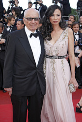 Rupert Murdoch mit Gattin Wendi Deng