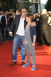 Jan Sosniok mit Sohn Jonas