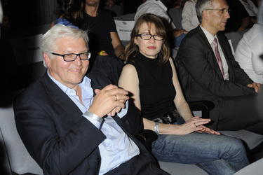 Frank-Walter Steinmeier mit Ehefrau Elke Buedenbender