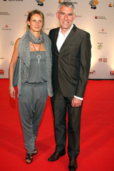 Mirko Slomka mit Ehefrau Gunda