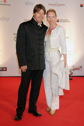 Michael Oenning mit Gattin Veronique