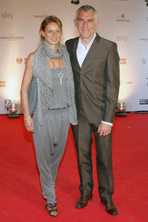 Mirko Slomka mit Ehefrau Gunda