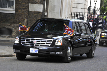 Barak Obamas Ankunft