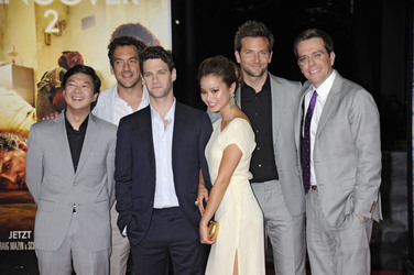 Ken Jeong, Todd Phillips, Justin Bartha, Jamie Chung, Bradley Cooper, Ed Helms