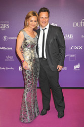 Guido Maria Kretschmer mit Begleitung