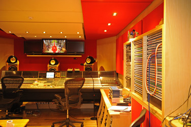 Regieraum des Studio 2 in den Abbey Road Studios