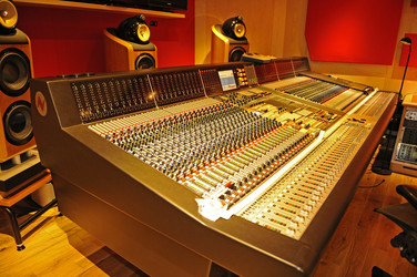 Regieraum des Studio 2 in den Abbey Road Studios