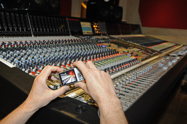 Regieraum des Studio 2 in den Abbey Road Studios