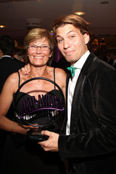 Raul Richter mit Mutter