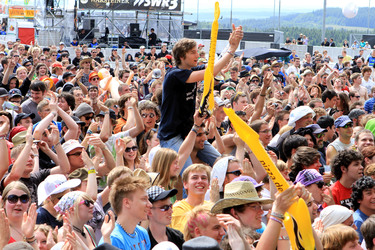 Fans beim 'Rock am Ring Festival'