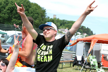 Fans beim 'Rock am Ring Festival'