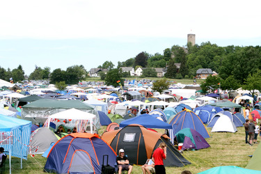 Fans beim 'Rock am Ring Festival'
