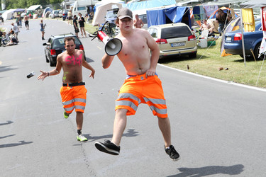 Fans beim 'Rock am Ring Festival'