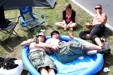 Fans beim 'Rock am Ring Festival'
