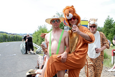 Fans beim 'Rock am Ring Festival'
