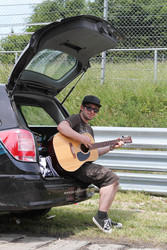 Fan bei 'Rock am Ring Festival'