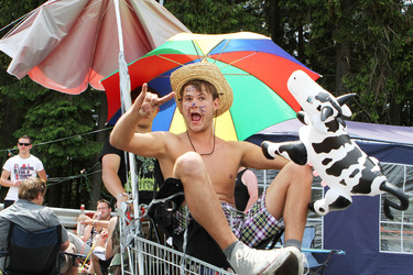 Fans beim 'Rock am Ring Festival'