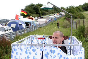 Fans beim 'Rock am Ring Festival'