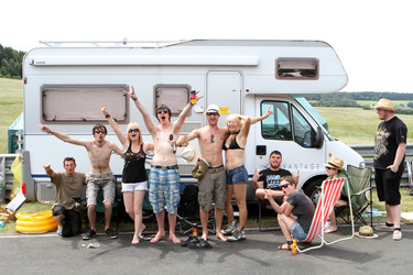 Fans beim 'Rock am Ring Festival'