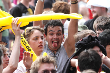 Fans beim 'Rock am Ring Festival'