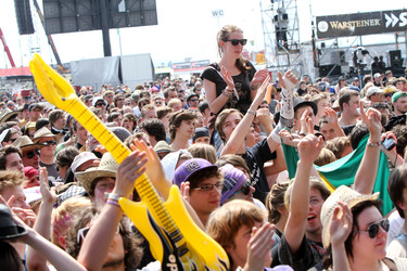 Fans beim 'Rock am Ring Festival'