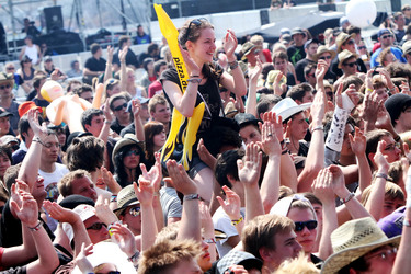 Fans beim 'Rock am Ring Festival'