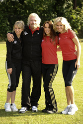 Chloe Madeley, Richard Branson, Melanie C, Nell McAndrew