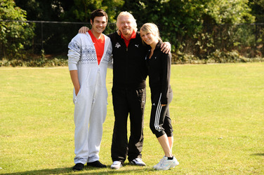 Sam Attwater, Richard Branson, Chloe Madeley