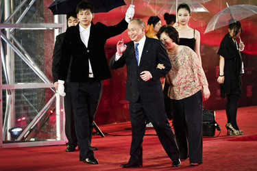 John Woo mit Gattin Annie Woo