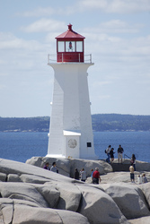 Der Leuchtturm Peggy’s Point aus dem Vorspann der TV-Serie 'Haven'