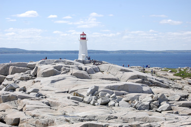 Der Leuchtturm Peggy’s Point aus dem Vorspann der TV-Serie 'Haven'