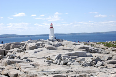 Der Leuchtturm Peggy’s Point aus dem Vorspann der TV-Serie 'Haven'