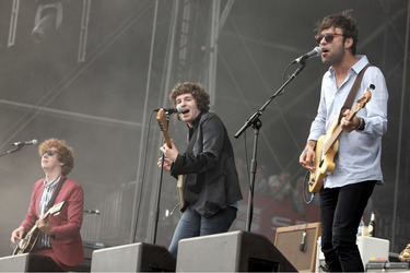 Hugh Harris, Luke Pritchard, Peter Denton (The Kooks)