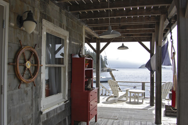 Set des Lokals The Grey Gull aus der TV-Serie 'Haven'