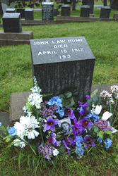 Fairfield Friedhof mit den Gräbern von Titanic Opfern