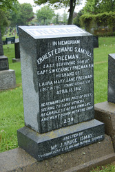 Fairfield Friedhof mit den Gräbern von Titanic Opfern