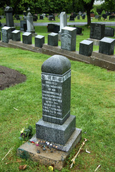 Fairfield Friedhof mit den Gräbern von Titanic Opfern