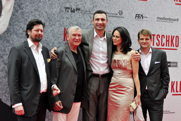 Sebastian Dehnhardt, Fritz Sdunek, Vitali Klitschko, Nadeschda Uljanowna Klitschko, Leopold Hoesch