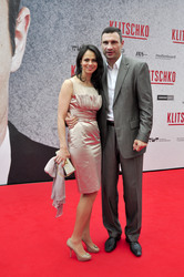 Vitali Klitschko mit Gattin Nadeschda Uljanowna Klitschko