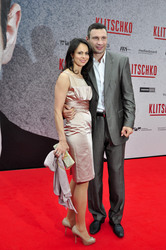 Vitali Klitschko mit Gattin Nadeschda Uljanowna Klitschko